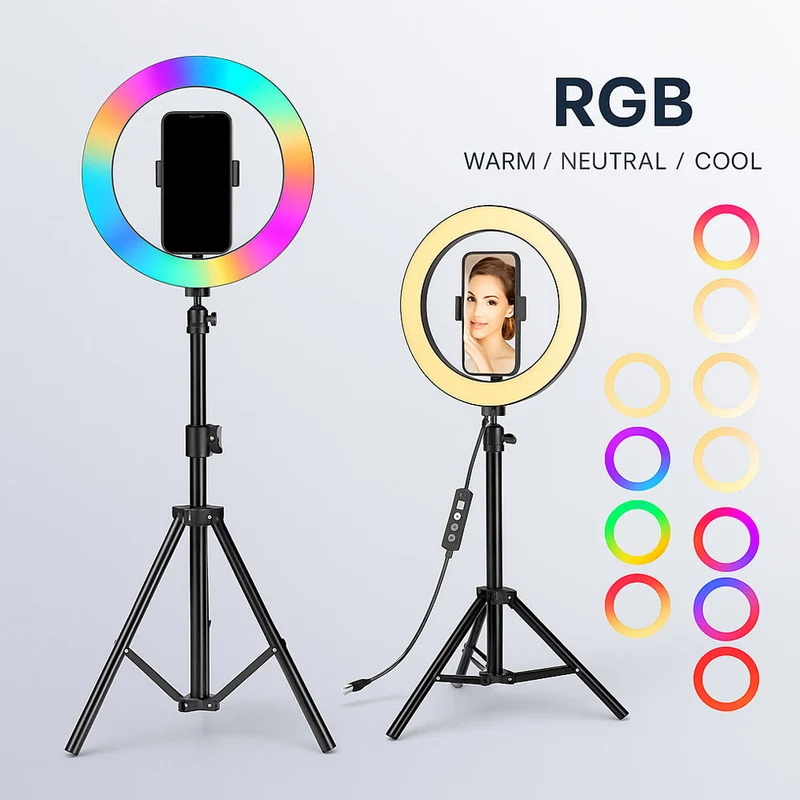 Ring Light RGB – 15 Lyskombinasjoner – MJ30 | Luvikno