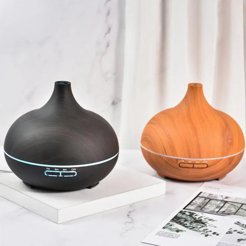 Aroma Diffuser – 500 ml med trelook | Luvikno