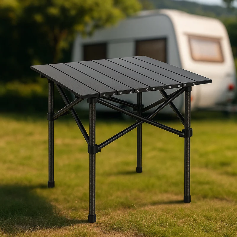 Folding Camping Table laget av Karbonstål | Luvikno