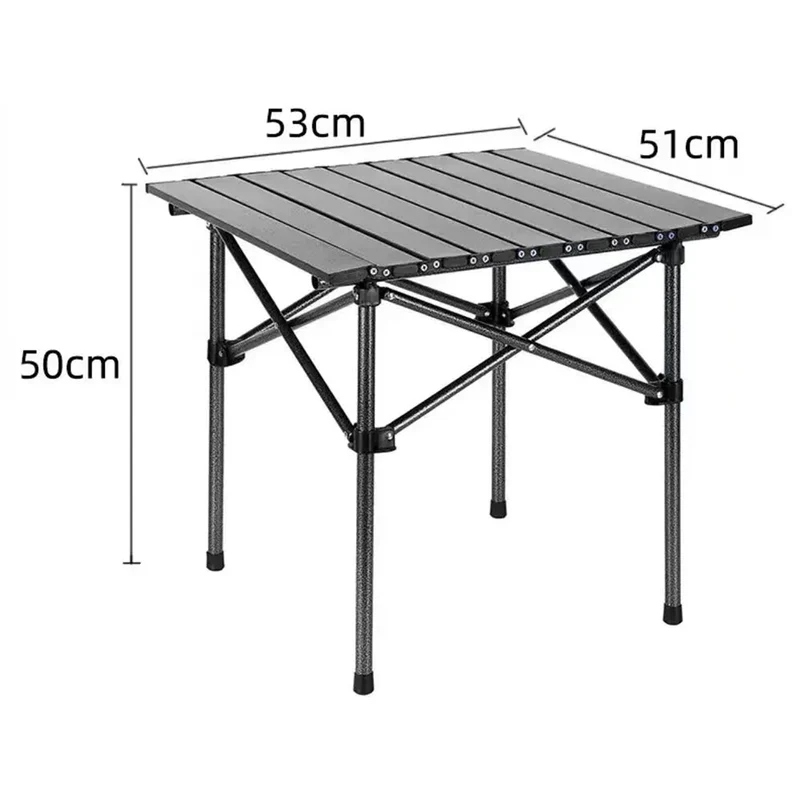 Folding Camping Table laget av Karbonstål | Luvikno