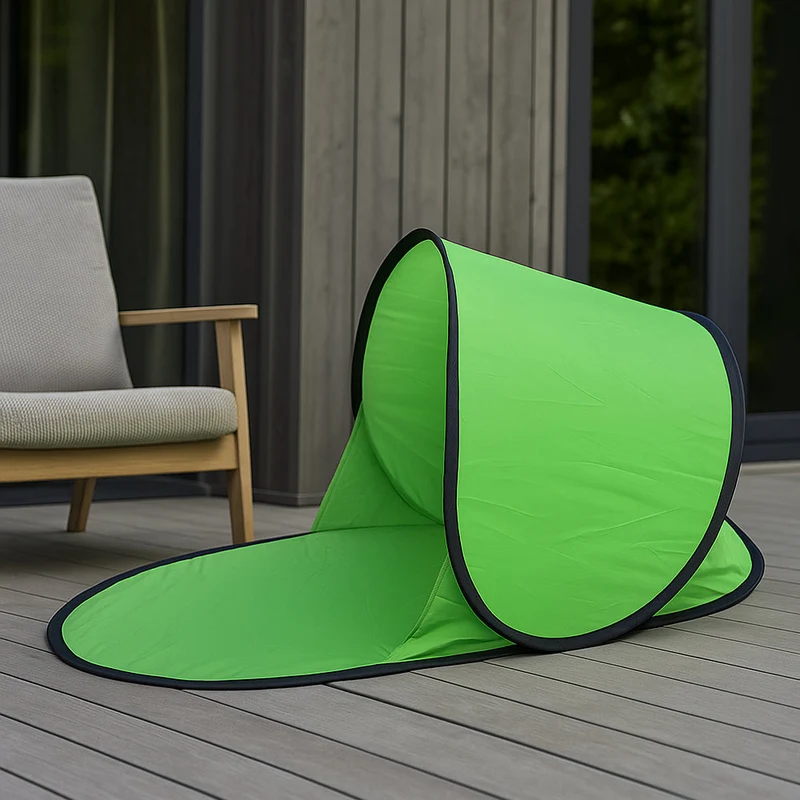 Solbeskyttelsestelt – Pop-up skygge for strand og terrasse | Luvikno