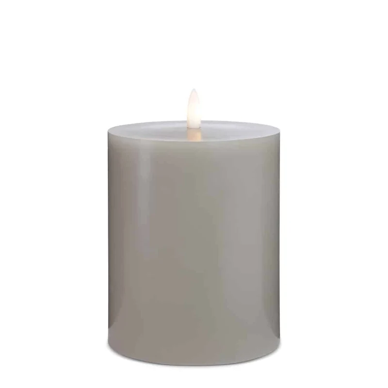 LED lysestake (1 stk) med realistisk 3D flamme 10 x 15 cm | Luvikno