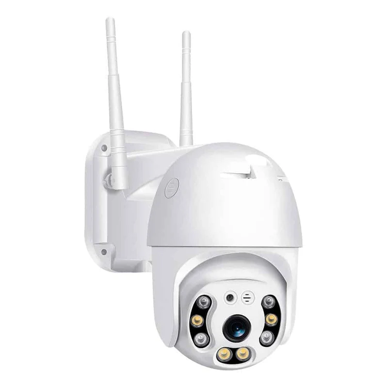 WiFi IP overwachungskamera HD med hellingsfunksjon, nattvisjon, bevegelsesdeteksjon, intercom, vanntett | Luvikno