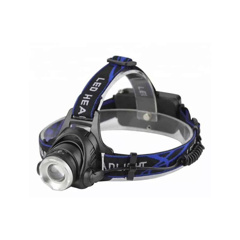 Hodelykt 1800 Lumen med justerbart fokus og zoom | Luvikno