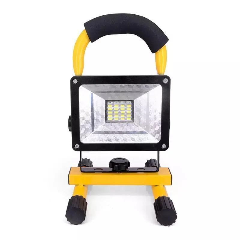 LED 50W Utendørs spotlight/Arbeidslys (batteridrevet/plugget) | Luvikno