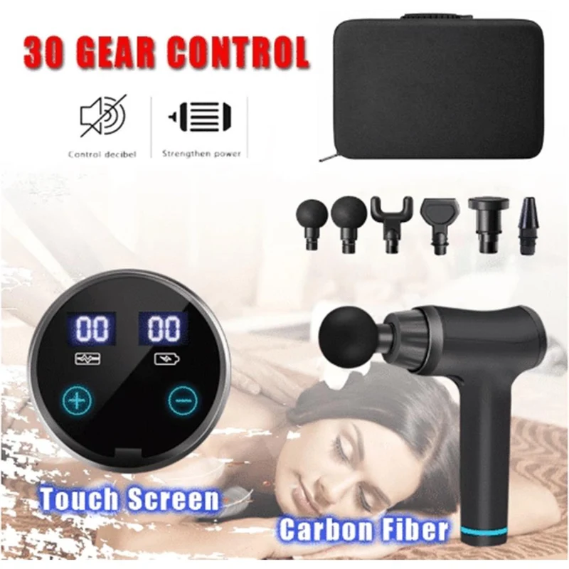 Massage Gun Pro+ mot Muskelverk - med 30 hastighetsnivåer | Luvikno