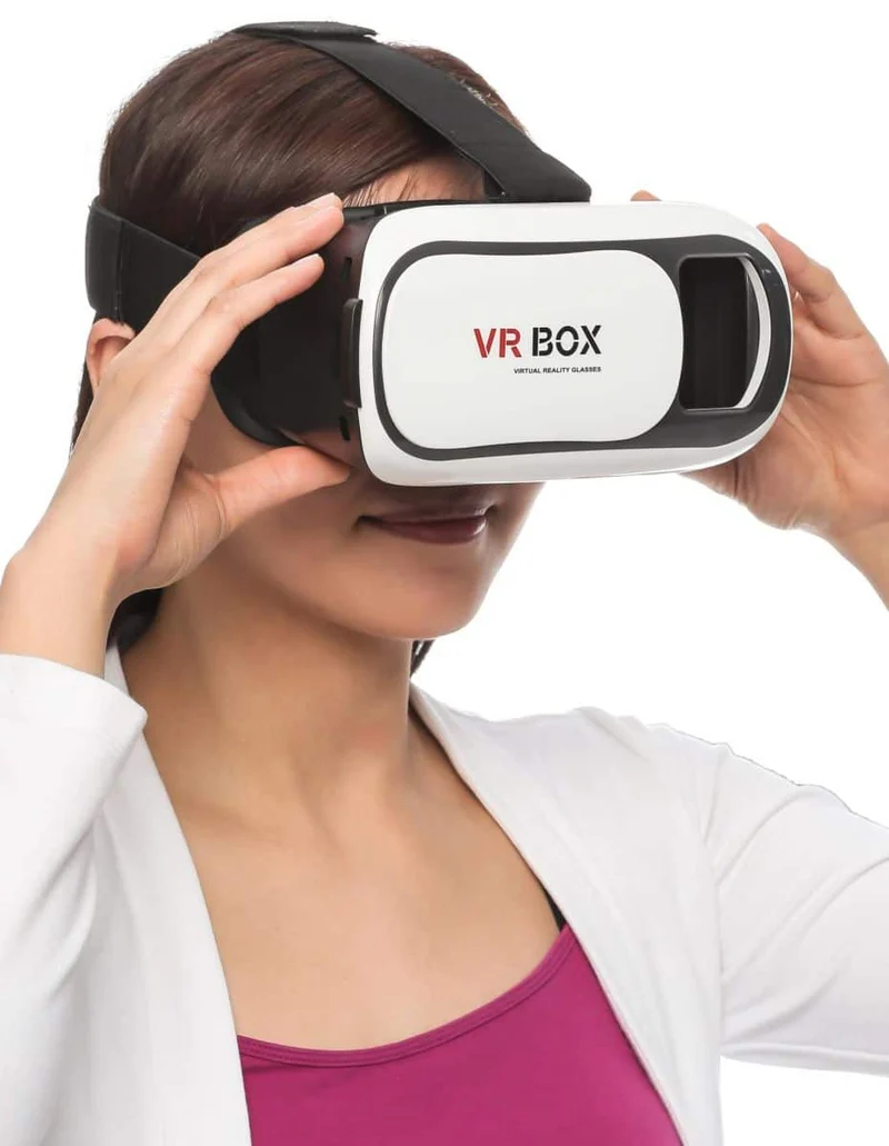 VR-Hodesett-Briller 2.0 - Smarttelefon "VR-Box" Virtuell Virkelighet 3D | Luvikno