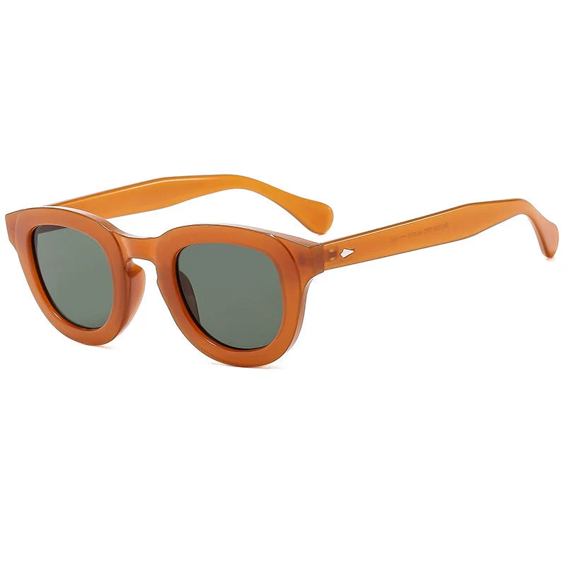 Dame stilige Cat-Eye solbriller med elegant ramme og polariserte linser Luvikno