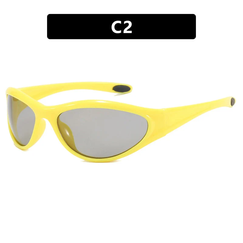 Dame sports solbrille med polarisert glass og ergonomisk design Luvikno