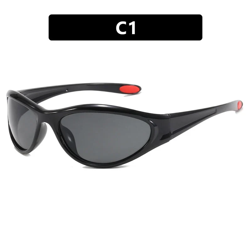 Dame sports solbrille med polarisert glass og ergonomisk design Luvikno