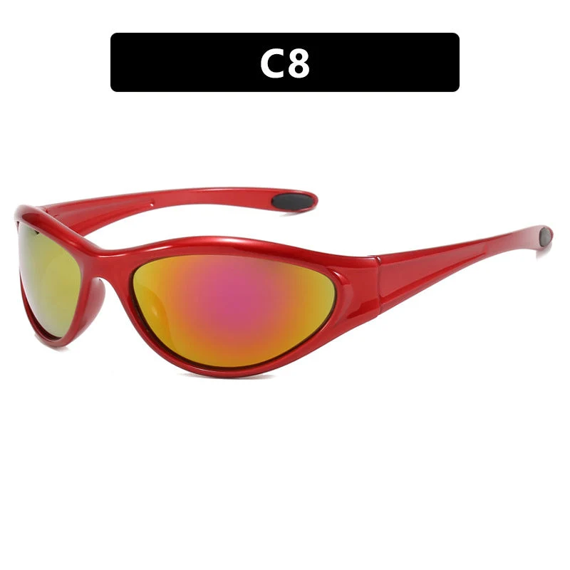 Dame sports solbrille med polarisert glass og ergonomisk design Luvikno
