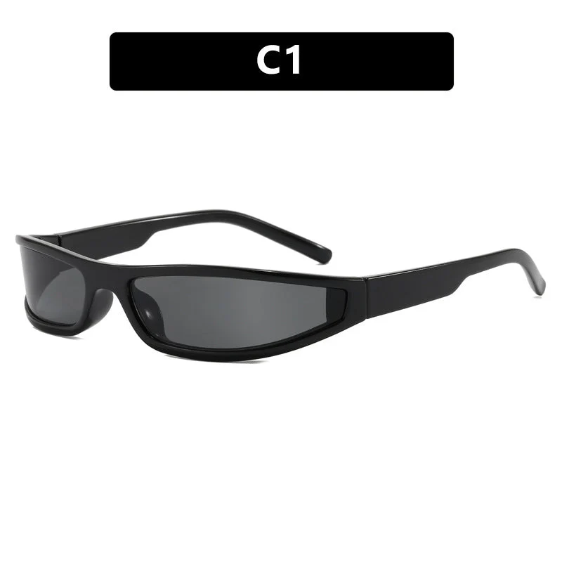 Dame sports solbriller med flatt, aerodynamisk design og UV-beskyttelse Luvikno