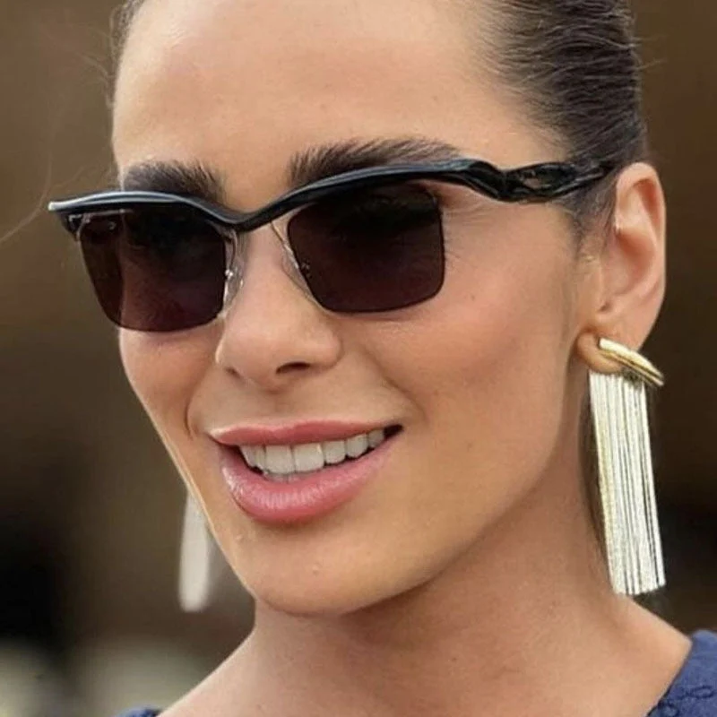 Damer sporty solbrille med aerodynamisk design og komfortabel bæreopplevelse Luvikno