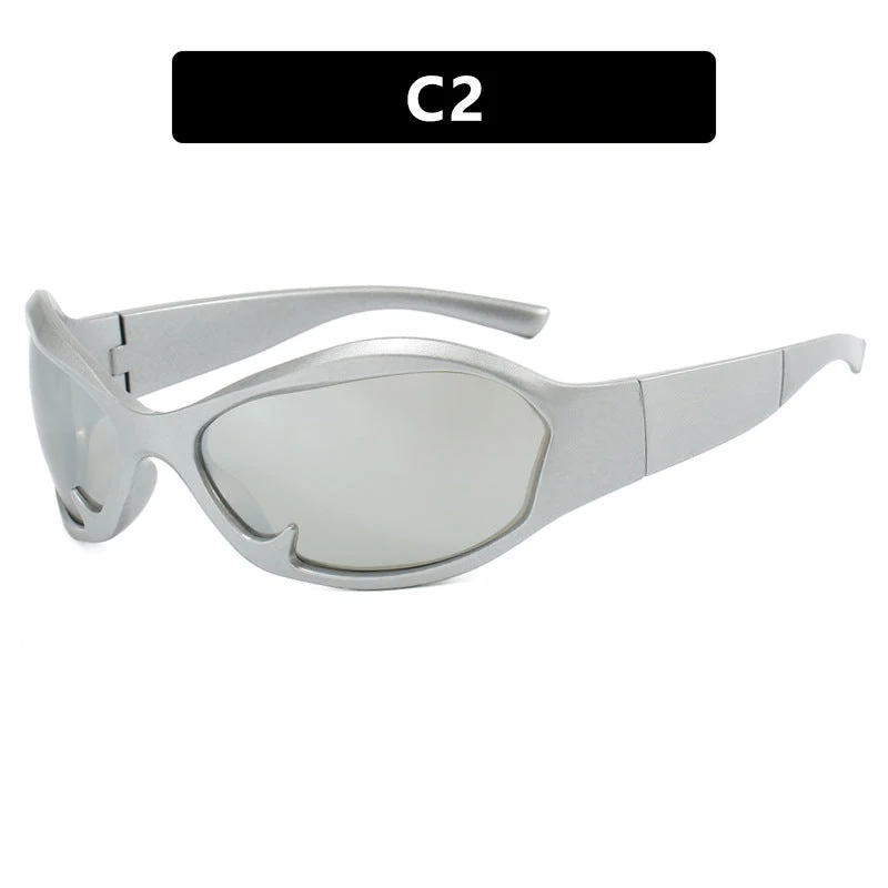 Dame Sport-solbrille med slitesterkt design og beskyttende UV-filter Luvikno