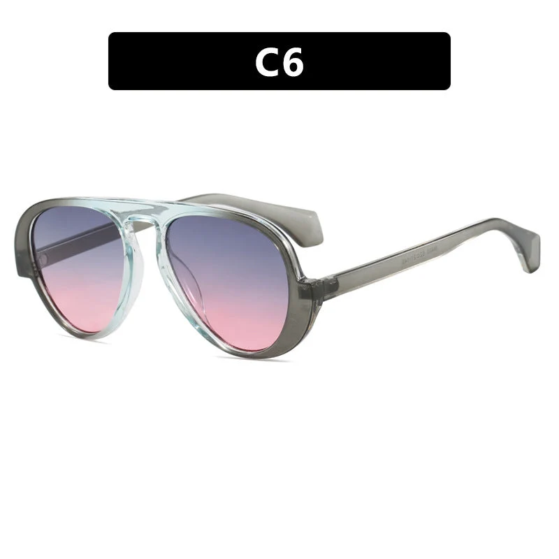 Dame solbrille med unikt retro-ramme og UV-beskyttelse Luvikno