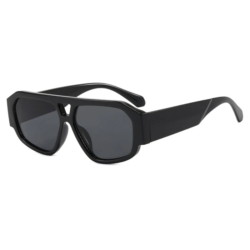 Dame solbrille med iøynefallende oktagon-design og UV-beskyttelse Luvikno