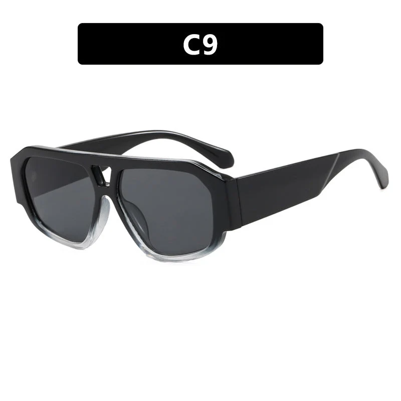 Dame solbrille med iøynefallende oktagon-design og UV-beskyttelse Luvikno