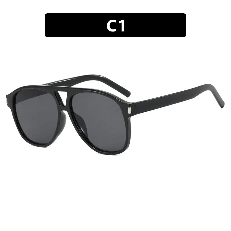 Damer solbrille i trendy skilpadde-design Luvikno