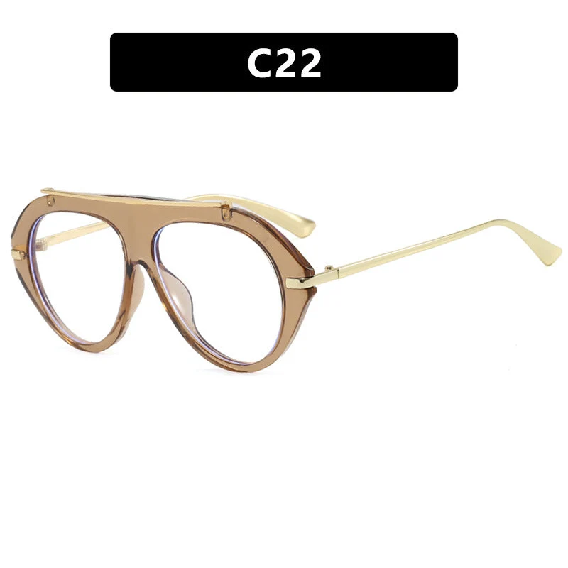 Dame solbrille i elegant heksagon-design Luvikno