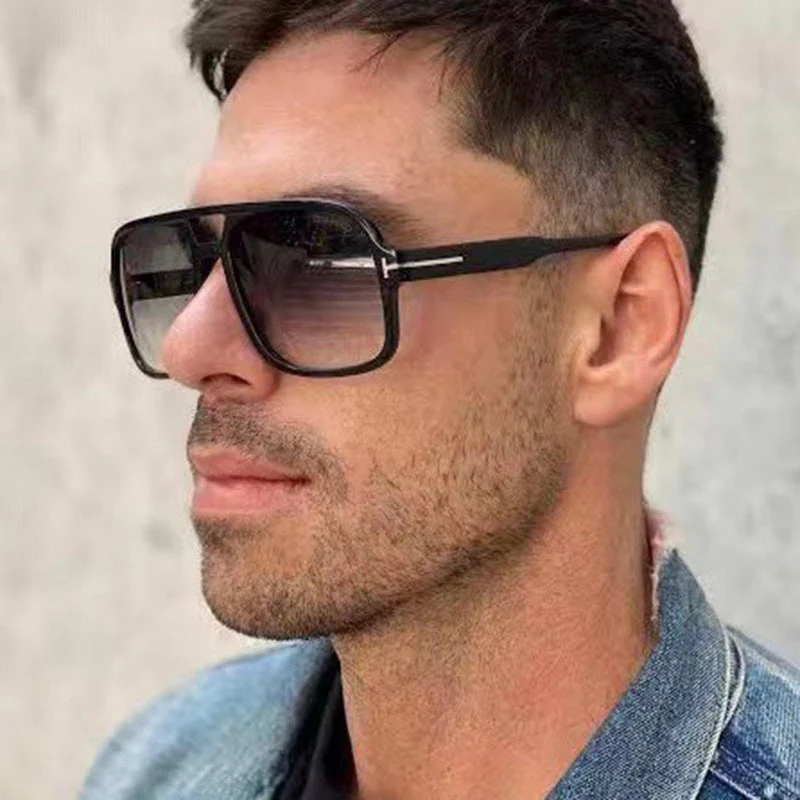 Dame solbrille i markant, kantet design med UV-beskyttelse Luvikno