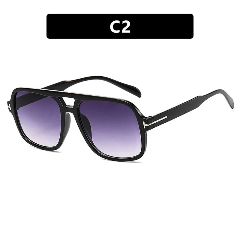 Dame solbrille i markant, kantet design med UV-beskyttelse Luvikno