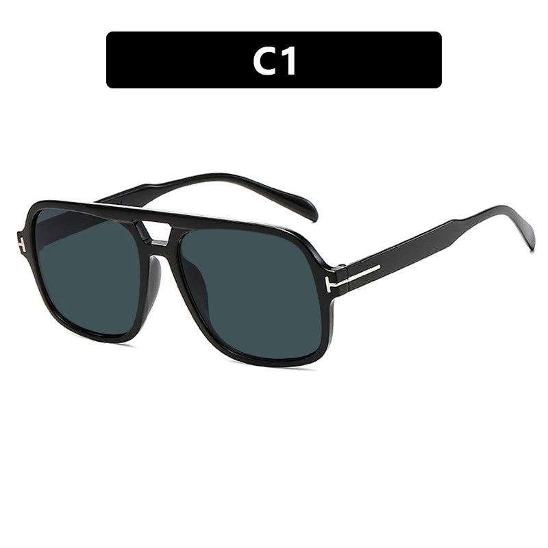 Dame solbrille i markant, kantet design med UV-beskyttelse Luvikno