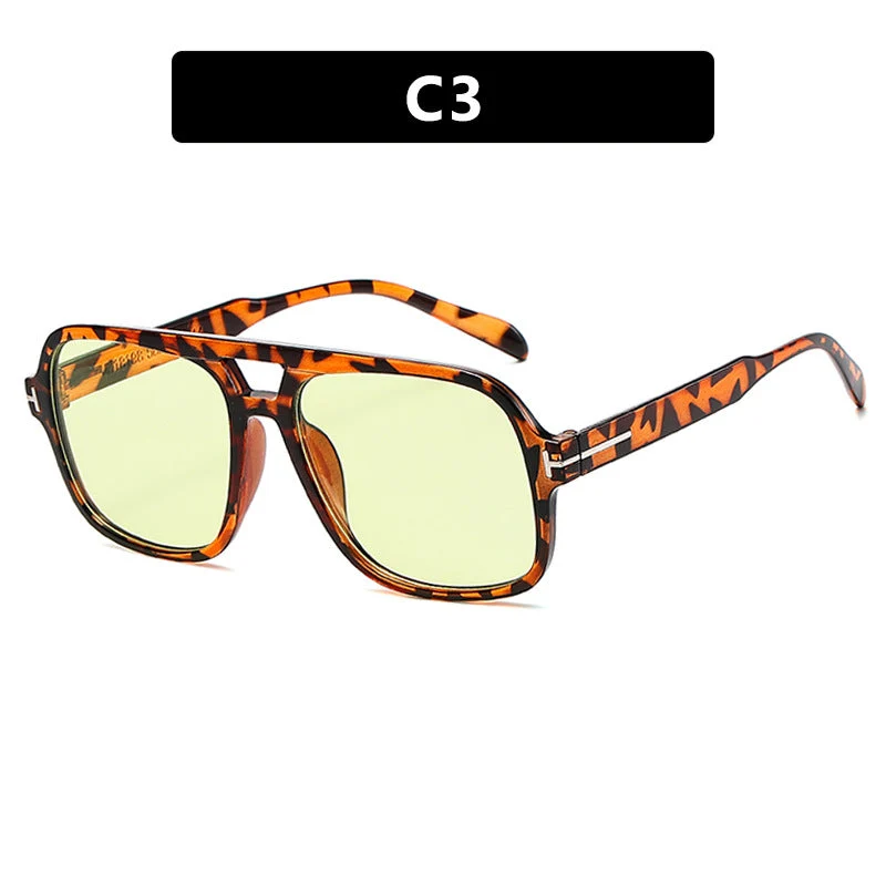 Dame solbrille i markant, kantet design med UV-beskyttelse Luvikno