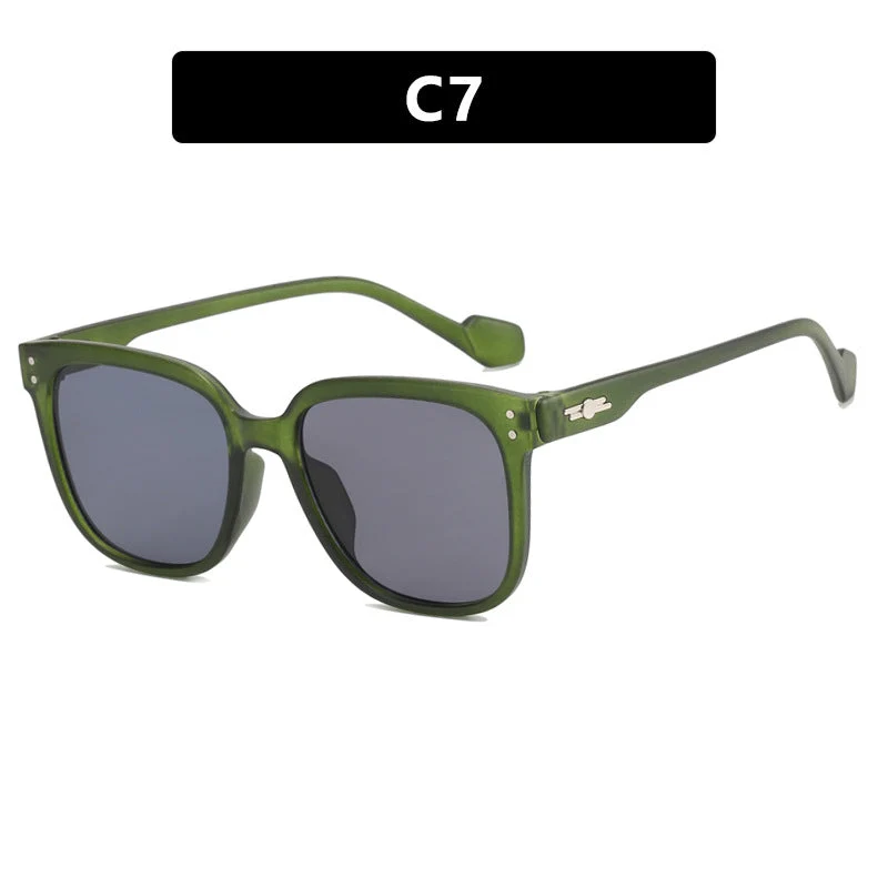 Dame firkantet solbrille med myk gradient og beskyttende UV-filter Luvikno
