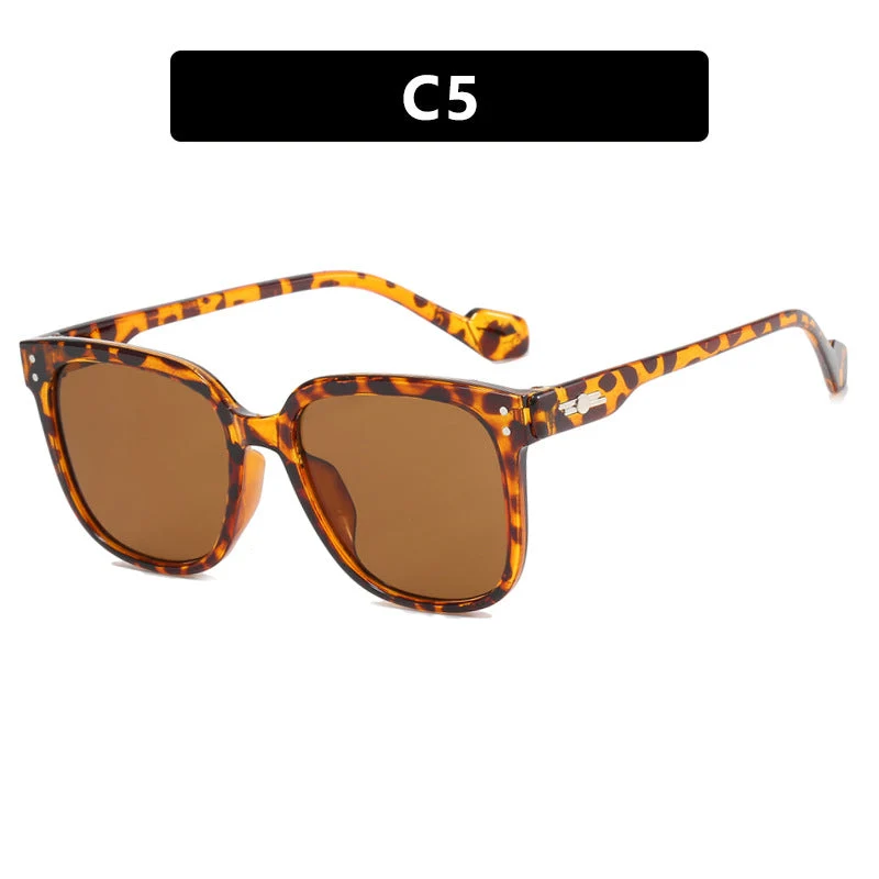 Dame firkantet solbrille med myk gradient og beskyttende UV-filter Luvikno