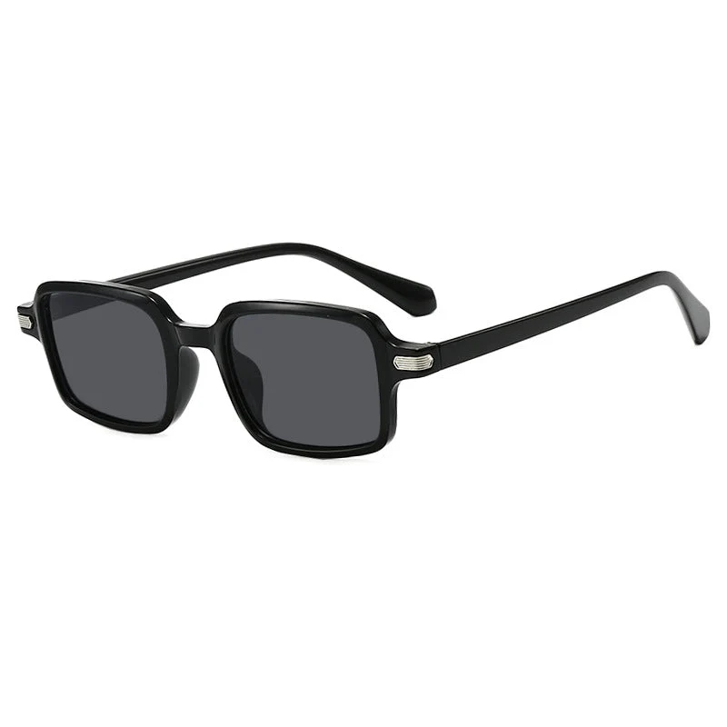 Dame kvadratisk solbrille med beskyttende UV-filter og robust ramme Luvikno