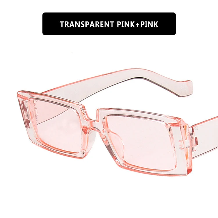 Dame kvadratisk solbrille med moderne ramme og stillegant design Luvikno