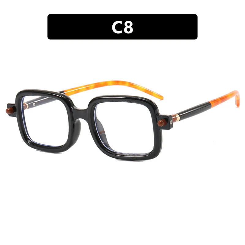 Dame kvadratisk solbrille med iøynefallende og moderne design Luvikno