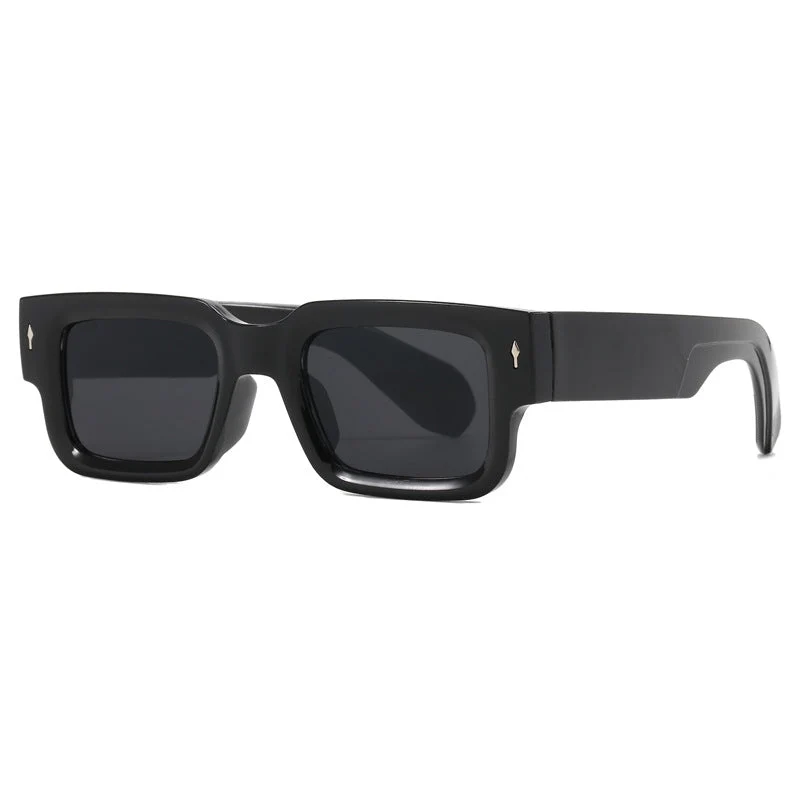 Dame kvadratisk solbrille med elegant design og UV-beskyttelse Luvikno