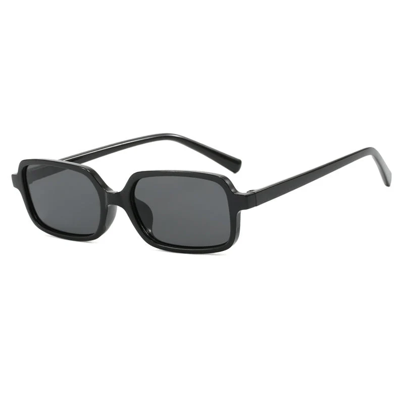 Dame kvadratisk solbrille med unikt, ekstravagant design og UV-beskyttelse Luvikno