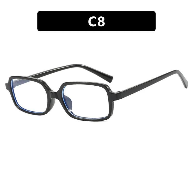 Dame kvadratisk solbrille med unikt, ekstravagant design og UV-beskyttelse Luvikno