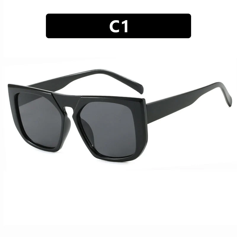 Dame firkantet motes solbrille Luvikno