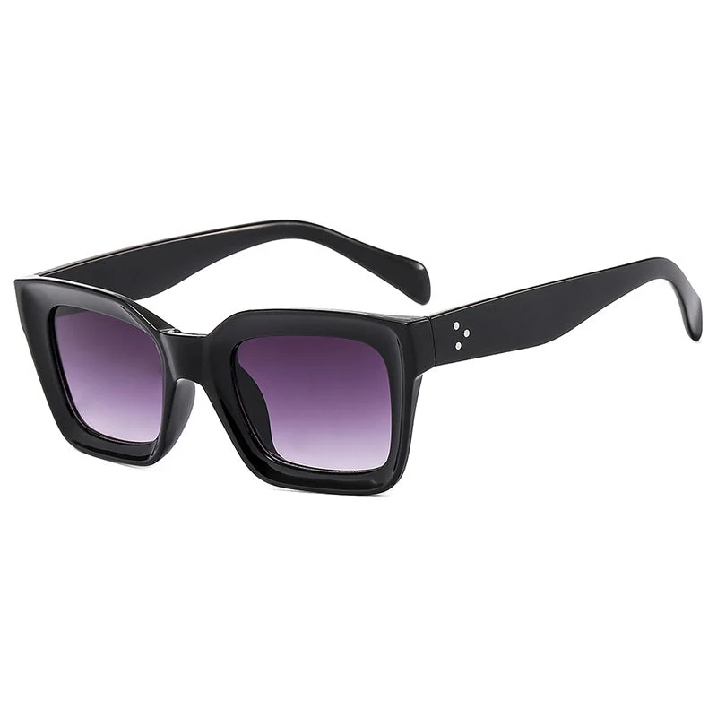 Dame oversized solbrille med markant design Luvikno
