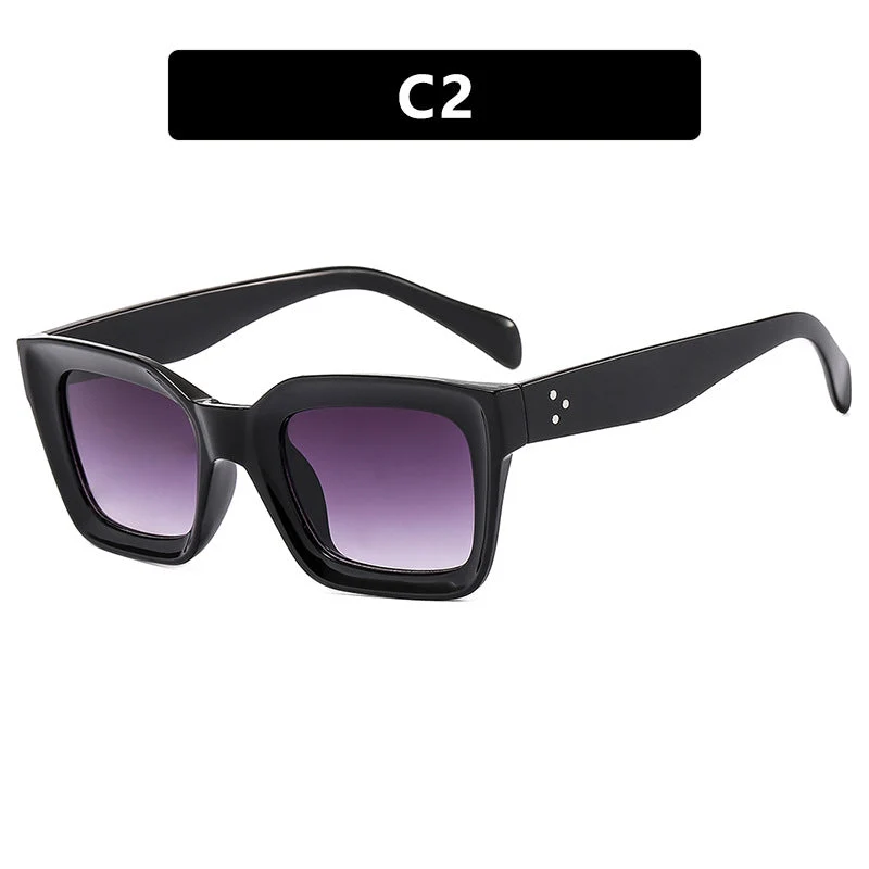 Dame oversized solbrille med markant design Luvikno