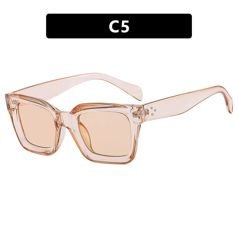 Dame oversized solbrille med markant design Luvikno