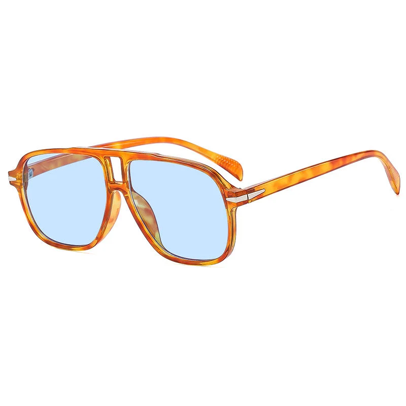 Dame oversized solbriller med mod design og beskyttende UV-filter Luvikno