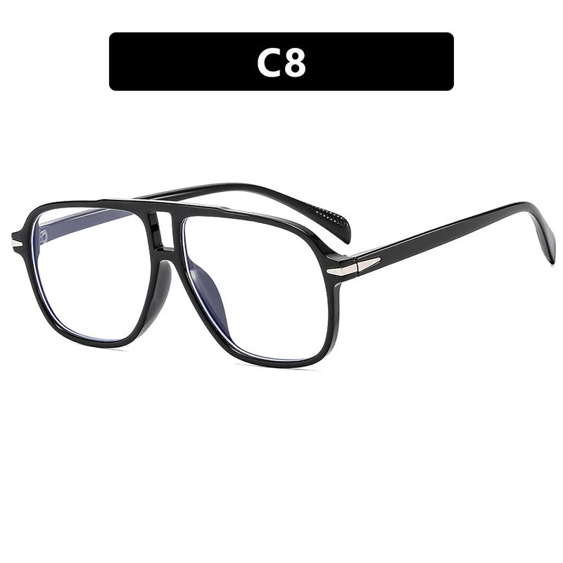 Dame oversized solbriller med mod design og beskyttende UV-filter Luvikno