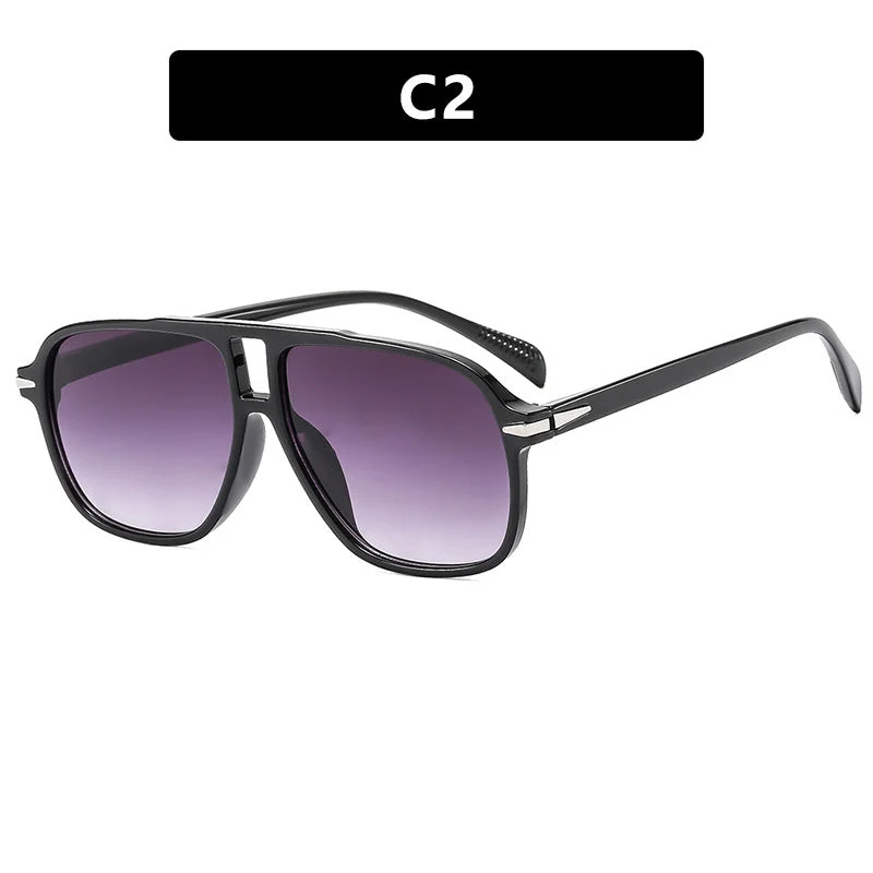 Dame oversized solbriller med mod design og beskyttende UV-filter Luvikno