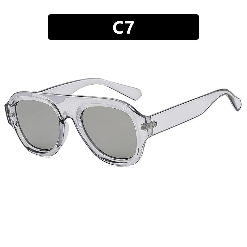 Damer oversized solbrille med moderne design og UV-beskyttelse Luvikno