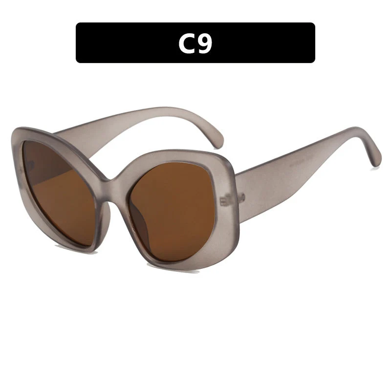 Dame oversized solbriller i moderne design Luvikno