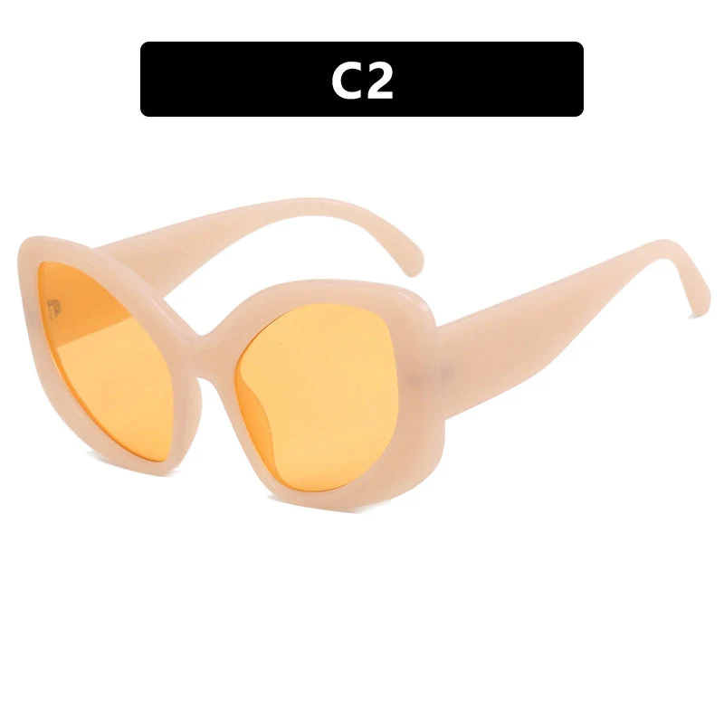 Dame oversized solbriller i moderne design Luvikno