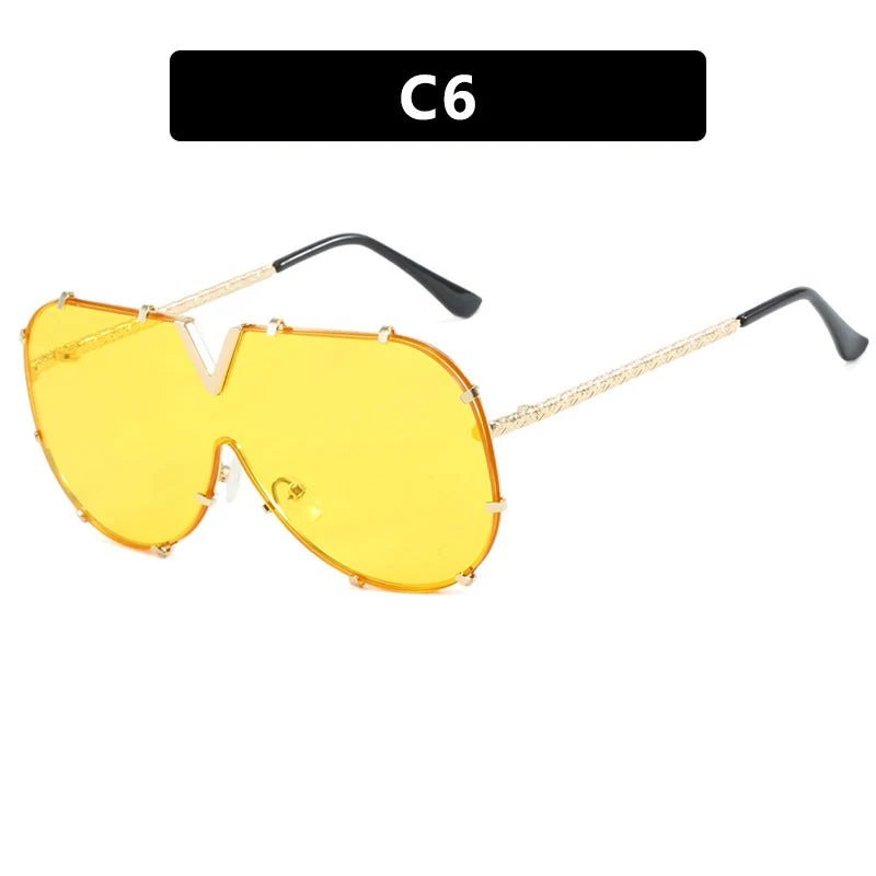 Dame oversized vernebrille i futuristisk design Luvikno