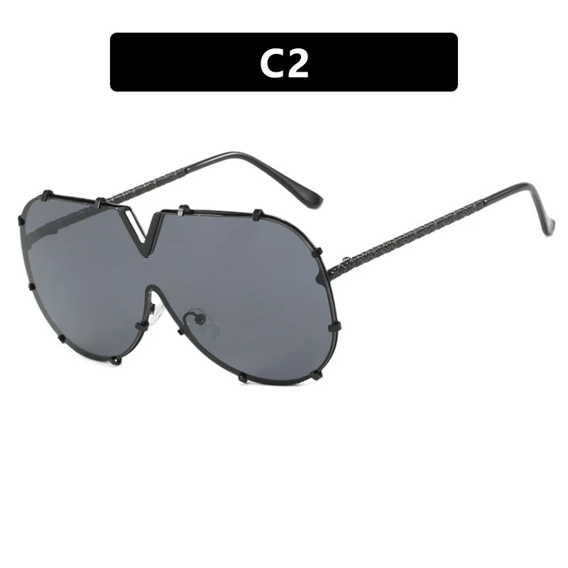 Dame oversized vernebrille i futuristisk design Luvikno