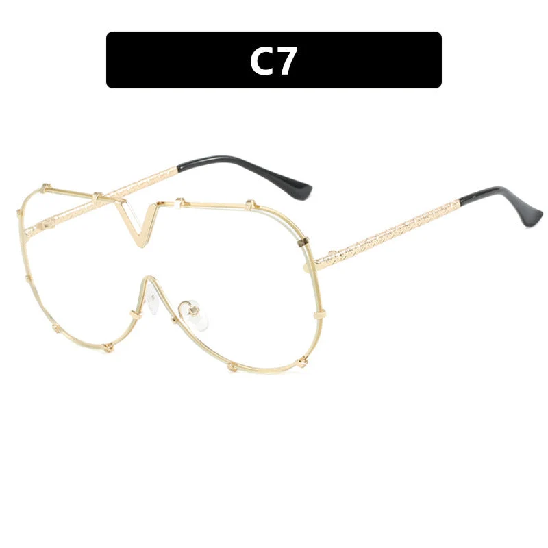 Dame oversized vernebrille i futuristisk design Luvikno