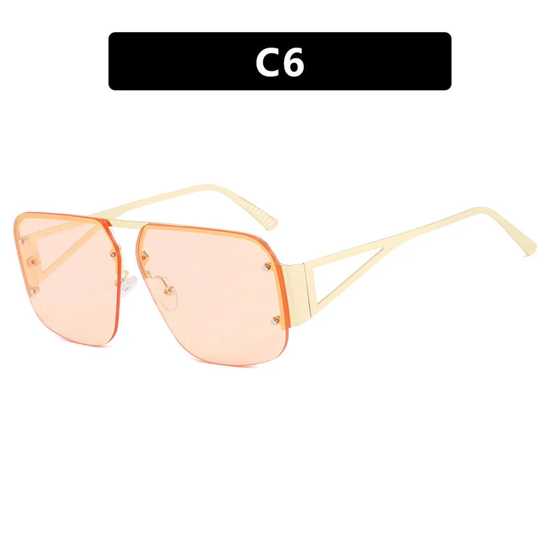 Damer optisk brille med elegant, geometrisk design og høykvalitets metallramme Luvikno