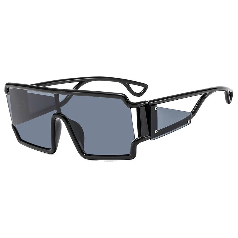 Dame moteriktig sports solbrille med futuristisk design Luvikno